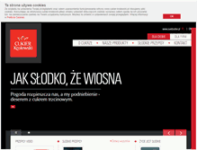 Tablet Screenshot of cukier-krolewski.pl